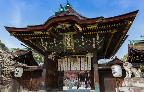 Tenmangu history in kyoto